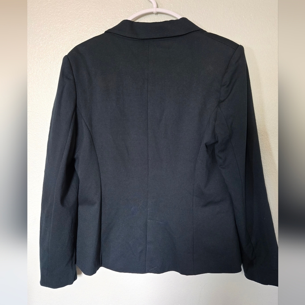 Philosophy | Dark Green Ponte Blazer Size Large - Picture 3 of 11